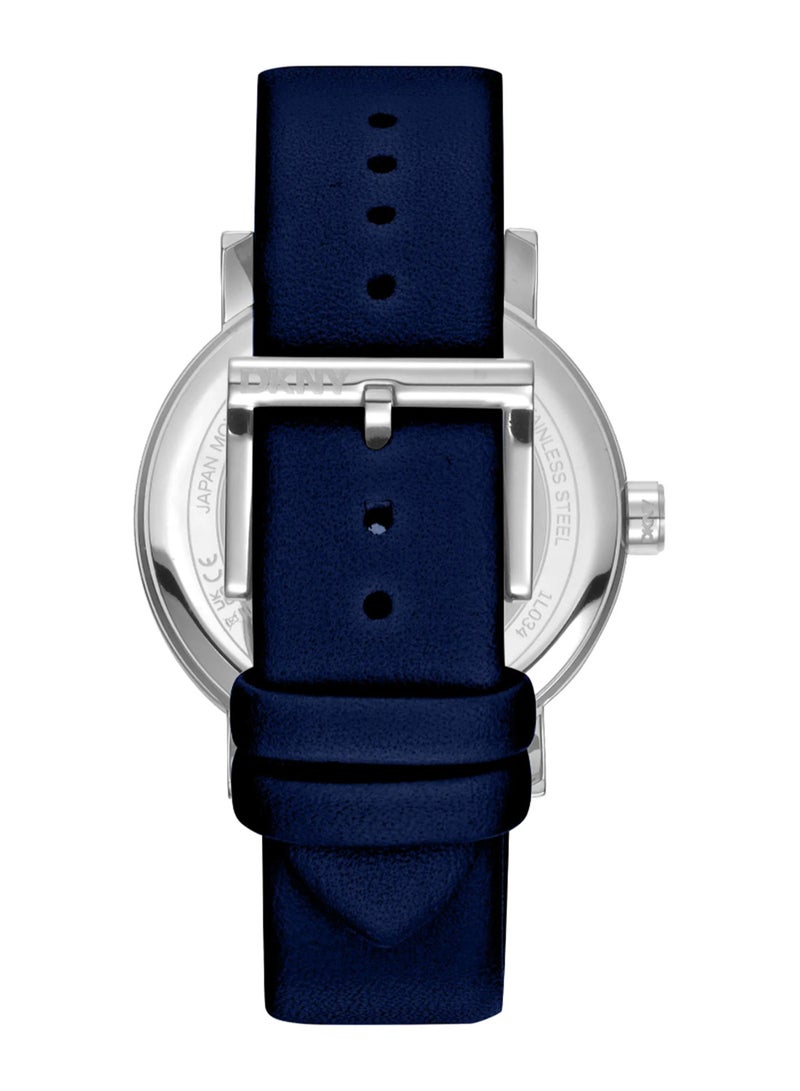 DKNY Soho Maxi Dk1L034L0015 - Leather Female Quartz 3 Hands - Image 3