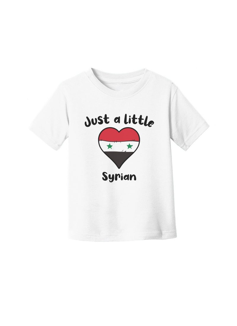 PRINTSHOP4ME Syria Kids Girls T-Shirt–Comfortable And Soft Cotton Round Neck And Short Sleeves Tshirts–Perfect For School And Special Events  - Image 3