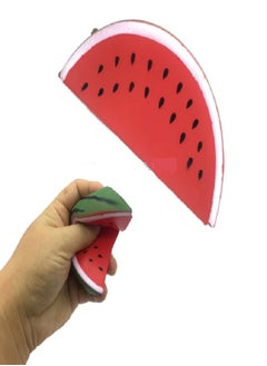 Kawaii Watermelon Squishy Toys  High Quality Simulation Fruit, Squishy Antistress  Toys Slow Rising Watermelon Toys  - Image 1