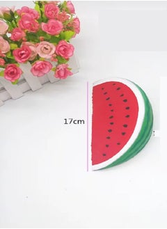 Kawaii Watermelon Squishy Toys  High Quality Simulation Fruit, Squishy Antistress  Toys Slow Rising Watermelon Toys  - Image 3