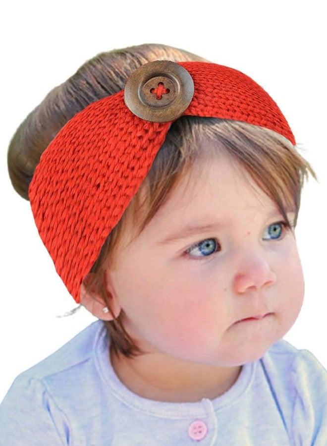 El Regalo Baby/Kids Turban Headband,Red - Image 2