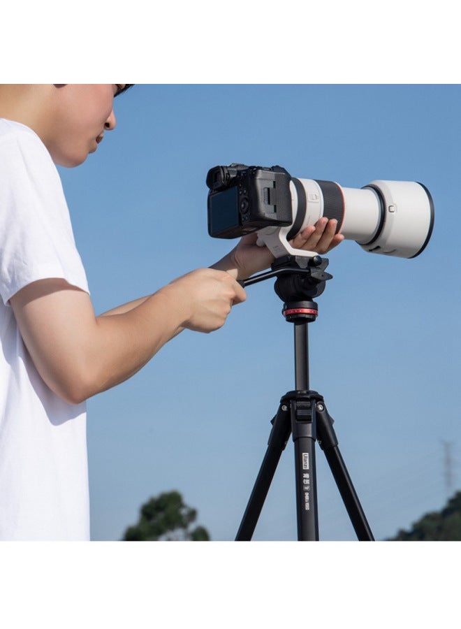 8Ulanzi Excellent Basket Green Onion Like Hydraulic Tripod Head Indoor And Outdoor Shooting SLR Micro Single Camera-Color: Hydraulic Ptz Tripod  - Image 4