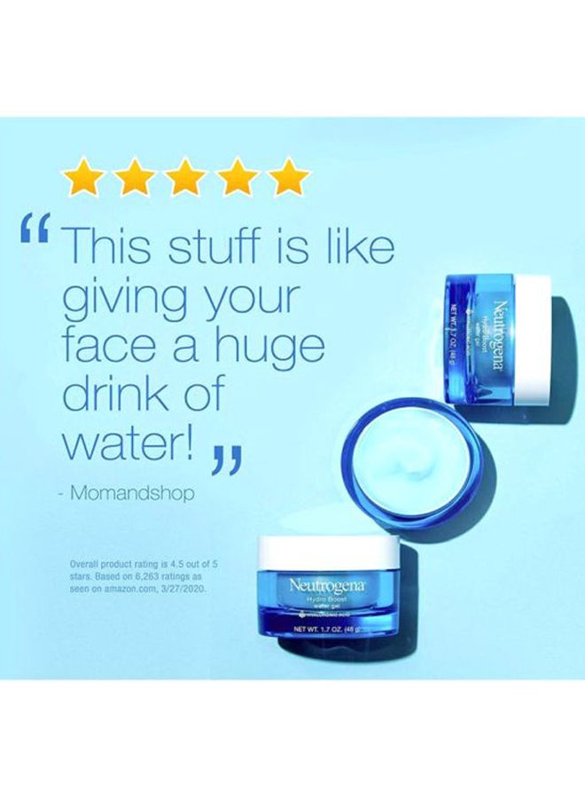 Neutrogena Hydro Boost Water Gel With Hyaluronic Acid Blue 1.7 ozounce - Image 3