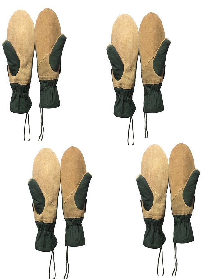 ROCKSPORT Rappelling Mitten and Gloves, Perfect for Zip line & Climbing Activities (Pack of 4) - Image 1