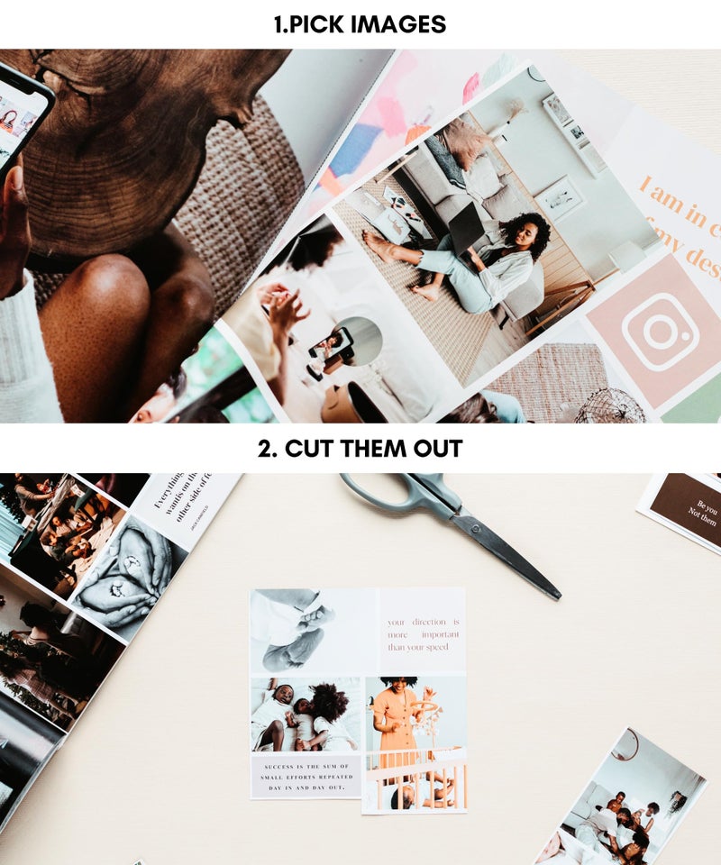 Lamare Vision Board Book for Black Women â€“ 1000+ Vision Board Supplies & Pictures | Vision Board Kit, Magazines for Vision Board & Collage Book - Visualize & Manifest Life Goals - Image 3