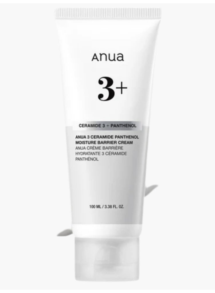 Anua 3 Ceramide Panthenol Moisture Barrier Cream for Deep Hydration, Barrier Repair & Soft Healthy-Looking Skin 100mlml - Image 1
