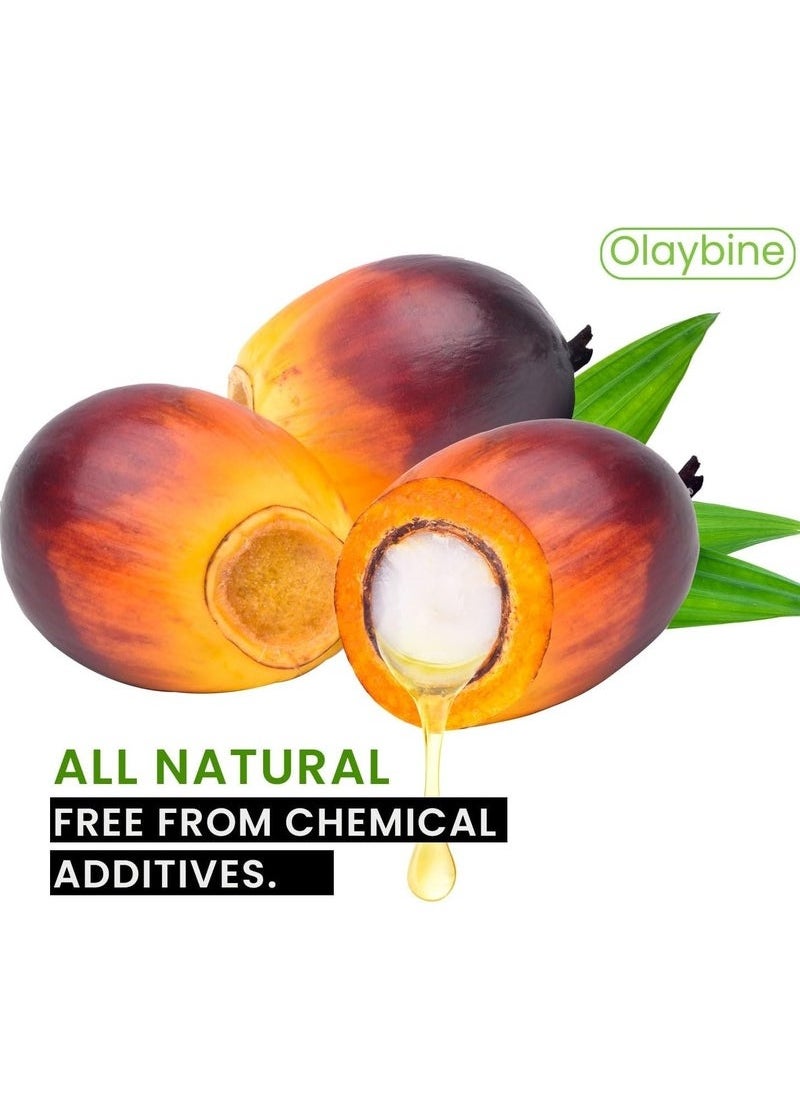 Organic 100% Natural Batana Oil for Hair Growth by , Organic, Unrefined Batana Oil for Visibly Thicker and Stronger Hair, Dr Sebi Approved, for all Hair Types （3.4oz/100ml)  - Image 3