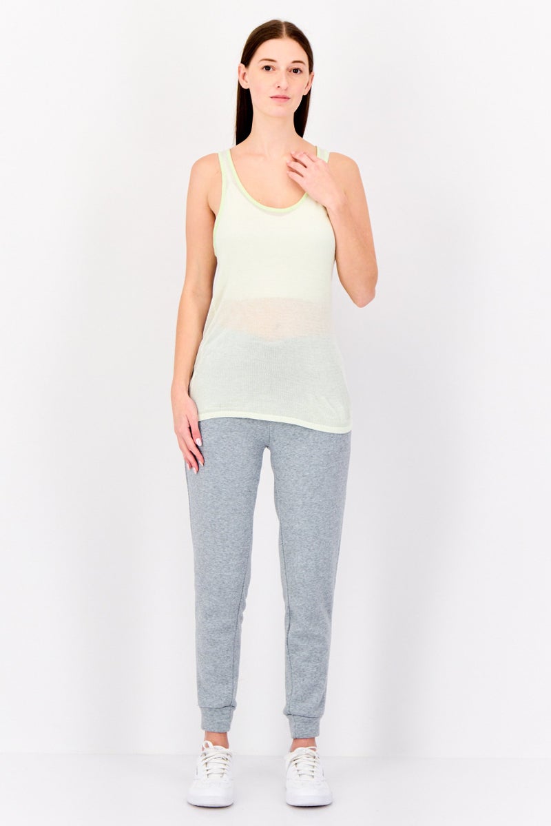 Reebok Women Sportswear Fit Sleeveless Yoga Tank Top, Mint Green - Image 4