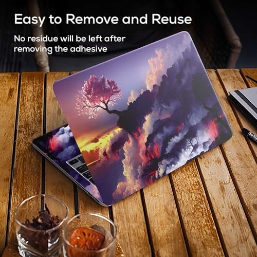 Inkykart DSGN 90 Full Body Laptop Skin Bubble-Free| Laminated| Removable| HD Quality Sticker for Laptops Upto 15.6 Inches Compatible with Hp/Dell/Acer/Lenovo/Asus etc. - Image 3