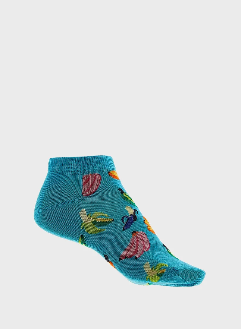Happy Socks Banana Ankle Socks