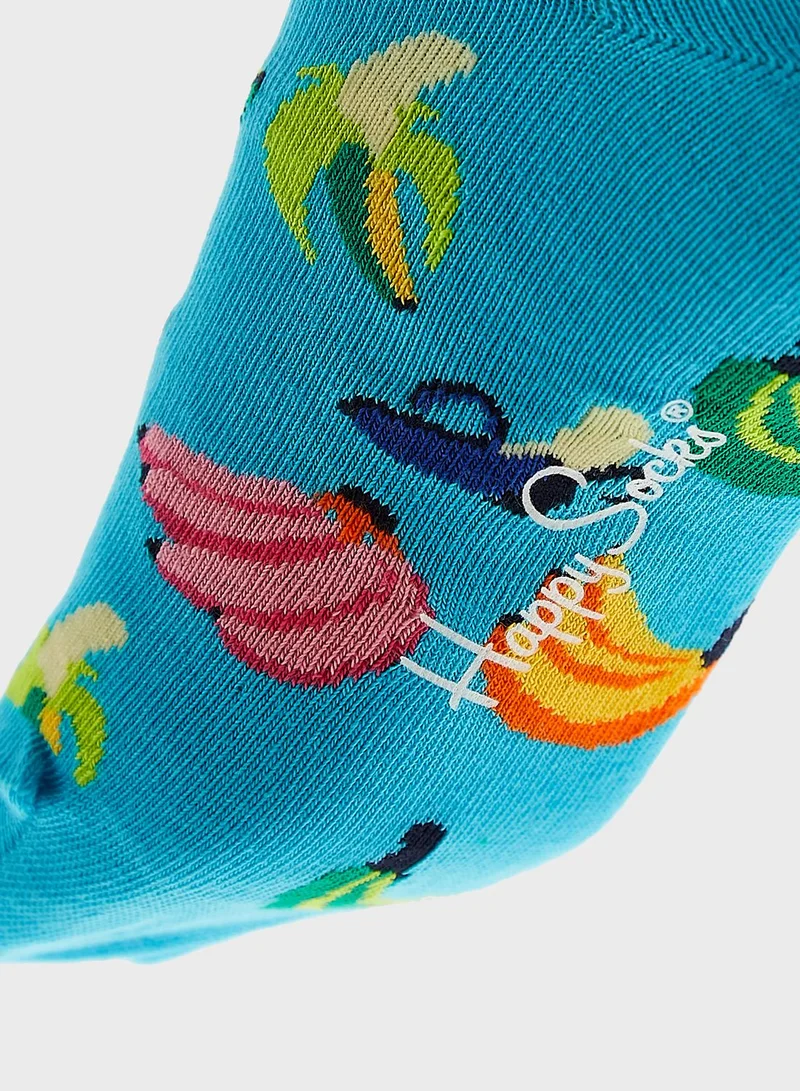 Happy Socks Banana Ankle Socks