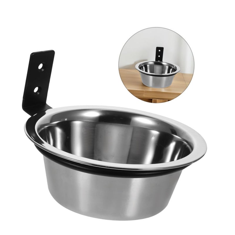 Wall Mounted Elevated Dog Bowls 6 Inch Raised Feeder Stand Space Saving Hanging Pet Food And Water Bowls - Image 4