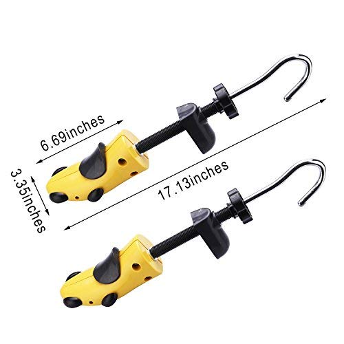 MISERWE Shoe Stretcher with Carrying Bag Adjustable Unisex Shoes Stretcher with 2 Air Purifying Bag(S) - Image 4