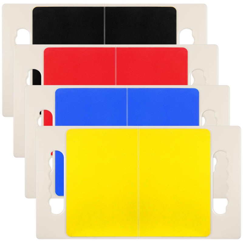 Junkin 4 Pack Taekwondo Breaking Boards with Handle Punching Rebreakable Karate Boards for Breaking Kids Martial Arts MMA Ninja Training Practice EVA Boxing Equipment - Image 1