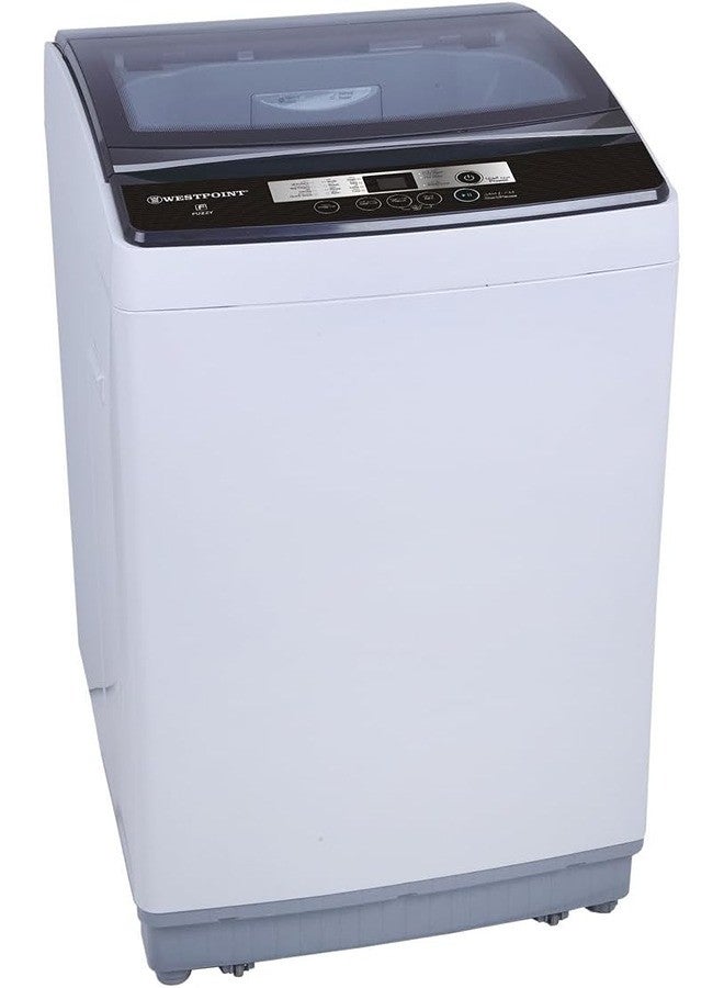 8Kg Top Load Washing Machine with 9 Washing Programs, Quick Wash, Delayed Start, Remaining Time Display, Led Control Panel,3 Star Esma Rated, One Year Warranty 8 kg WLX-821P White