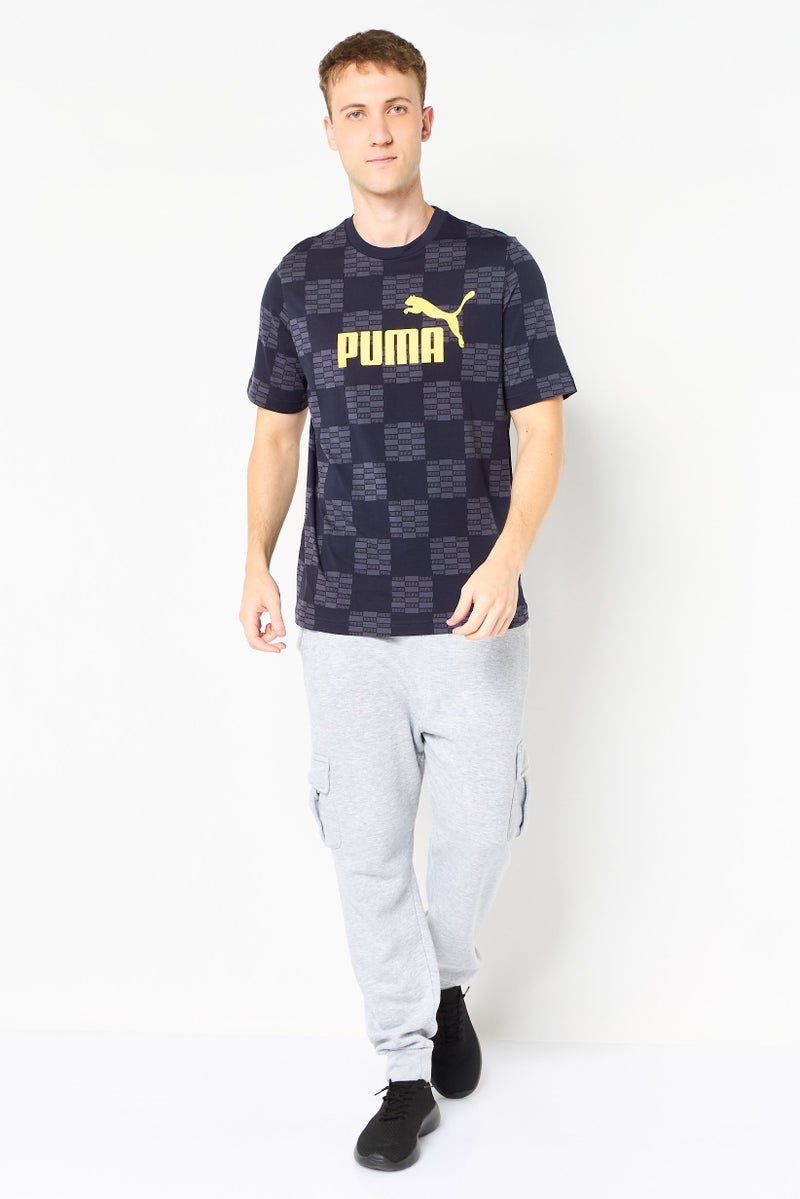 PUMA Men Sportswear Fit Short Sleeve Outdoor T-Shirt, Multicolor - Image 3