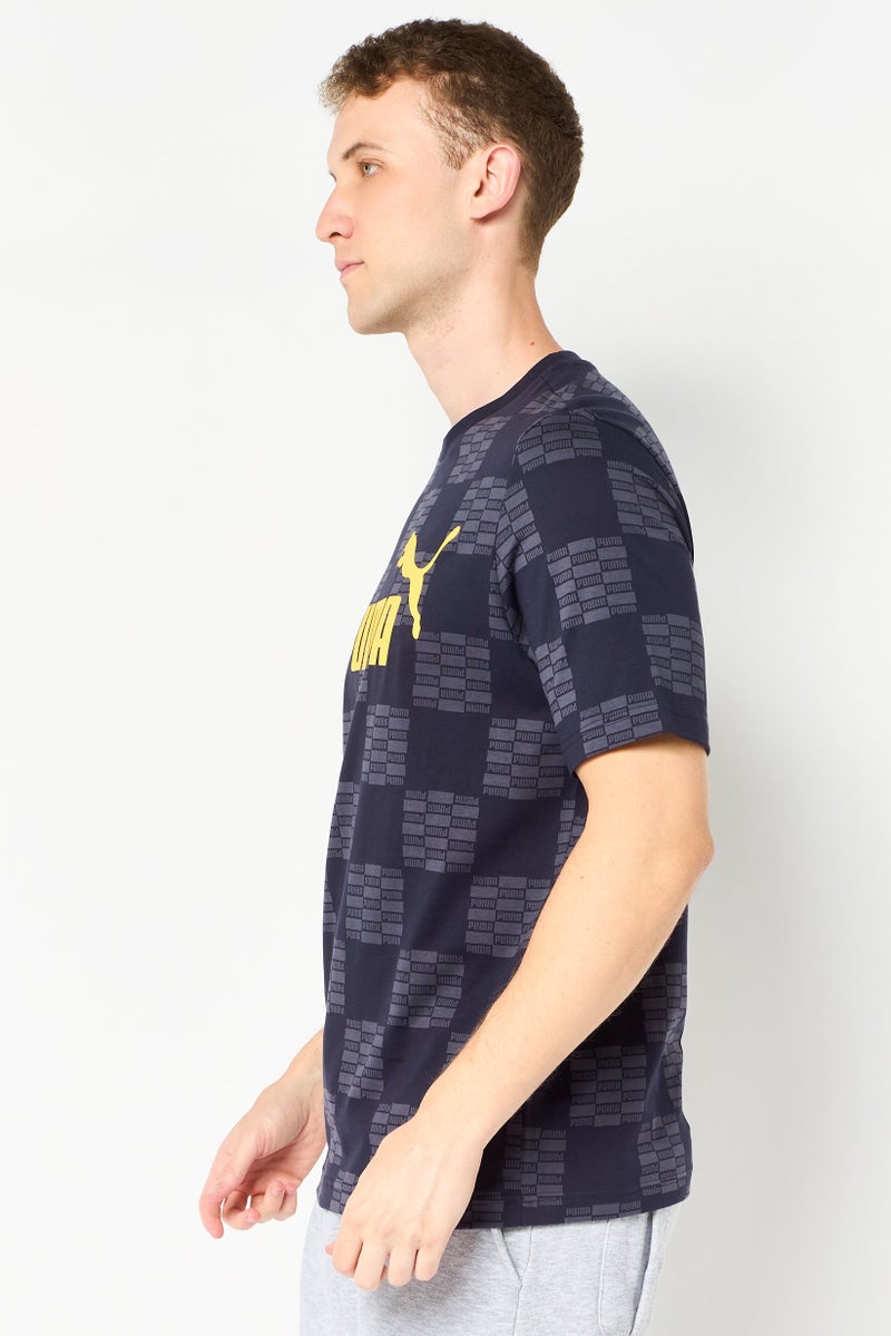 PUMA Men Sportswear Fit Short Sleeve Outdoor T-Shirt, Multicolor - Image 2