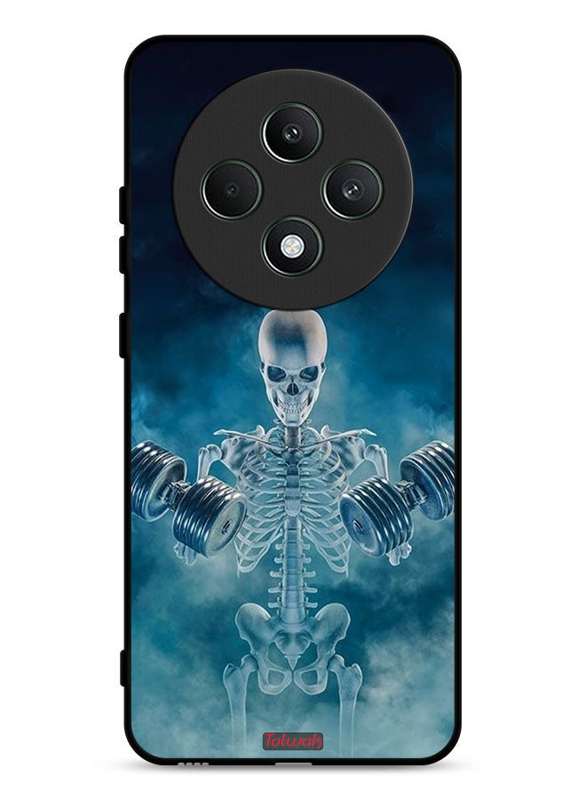 Tolwak Oppo Reno12 F 5G Protective Case Cover No Pain No Gain Pose - Image 1