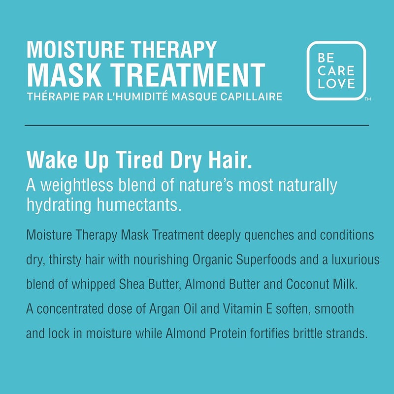 BCL Be Care Love Superfoods Coconut Milk Moisture Therapy Hair Mask Treatment 236 ml With Vitamin E Argan Oil Almond Protein For Curly Wavy Dry Hair Type - Image 3