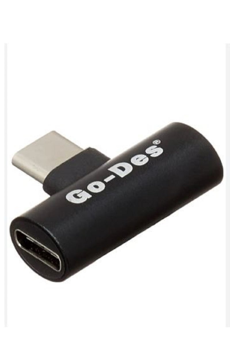 GO-DES Dual USB Connector For Simultaneous Music And Charging - Image 2