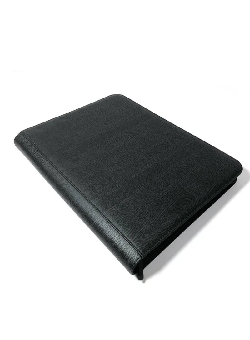 Superme 450 Pocket Card Binder Holder Carrying Case Sleeves Card Album Folder Fit for Baseball Trading Football Sports Cards Side Loader，Black  - Image 2