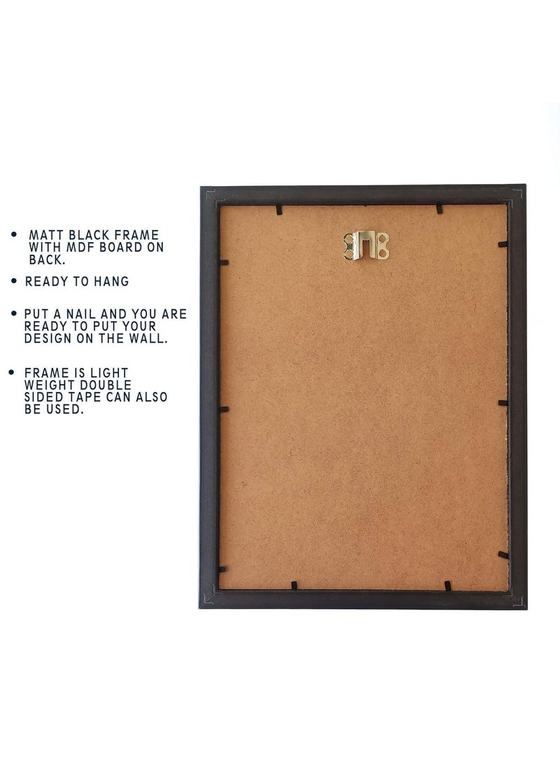 CRAFT MANIACS - Craft Maniacs Blackpink Lisa White Ribbon Bow Frame Gifting Combo One A5 Frame One A5 Ruled Diary Set of 16 Lomo Cards Free Matching Wooden Keychain Best Gift for Pop Singer lovers - Image 1