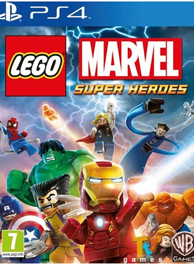 دبليو بي جيمز لعبة "LEGO Marvel Super Heroes" (إصدار عالمي) - مغامرة - playstation_4_ps4 - Image 1