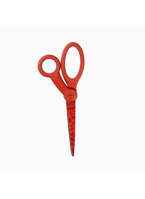 X Marvel Red Spiderman Adult Scissors W 4” Blade Sharp Tip Scissors For Adults Comfortgrip Handles Sharp Scissors For School Home Or Office 0.5” W X 3.27” L X 8” H