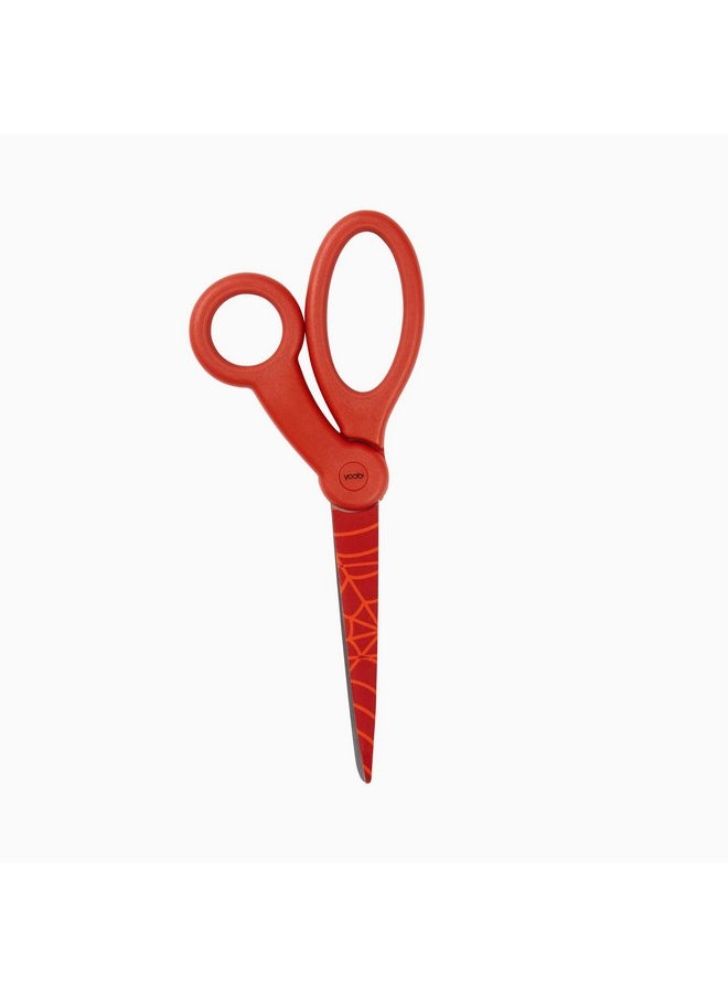 Yoobi - X Marvel Red Spiderman Adult Scissors W 4” Blade Sharp Tip Scissors For Adults Comfortgrip Handles Sharp Scissors For School Home Or Office 0.5” W X 3.27” L X 8” H - Image 1