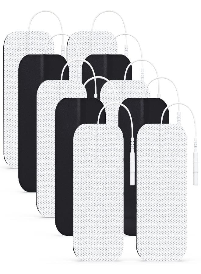 AUV0N AUVON TENS Unit Pads 2"X4" 10 Pcs, 3rd Gen Latex-Free Rectangular Replacement Pads Electrode Patches with Upgraded Self-Stick Performance for Electrotherapy - Image 1