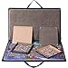 Lavievert 1000 Piece Jigsaw Puzzle Board with Padded Cover Portable Case with 4 Sorting Trays  Detachable Board Puzzle Caddy Storage Saver with NonSlip Surface for Adults - Image 4