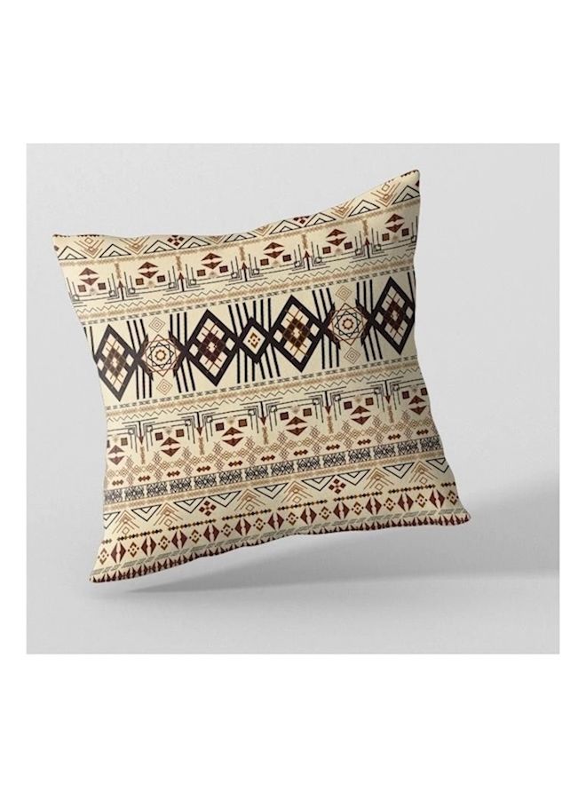 نيبمينينت غطاء وسادة مطبوع بيج/أسود/بني - Image 1