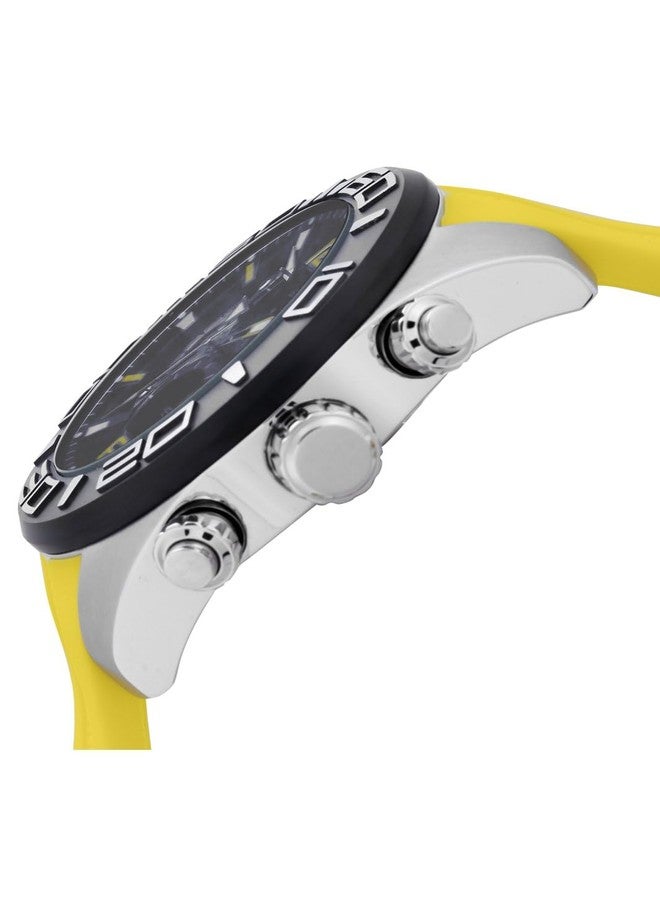 Invicta Men's Pro Diver Stainless Steel Quartz Watch with Silicone Strap, (Model: 22808, 22809), Yellow/Black, 22808 - Image 2
