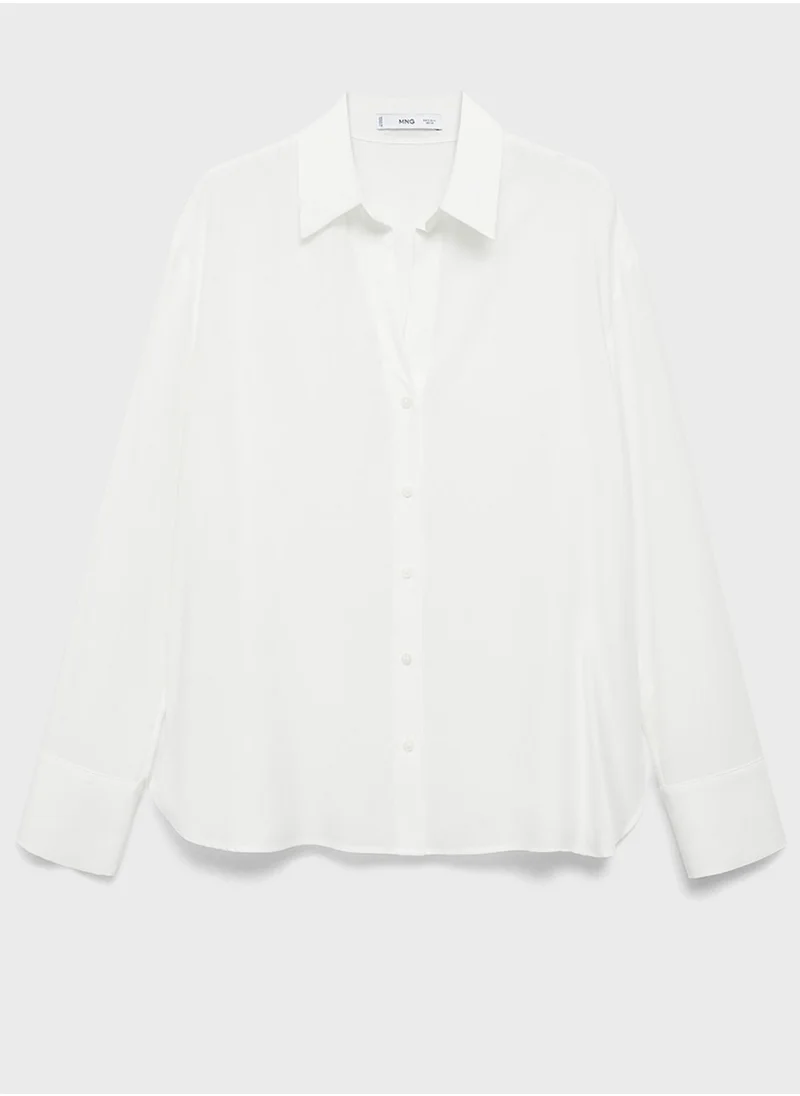 MANGO Button Down Shirt