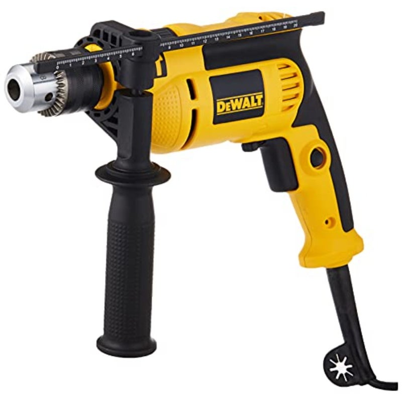 Percussion Drill 750W, Yellow/Black, 13 mm, Dwd024-B5 - Image 1