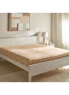 Home Box Matrix 3-Piece Coral King Flat Sheet Set 240 x 240 cm  - Image 4