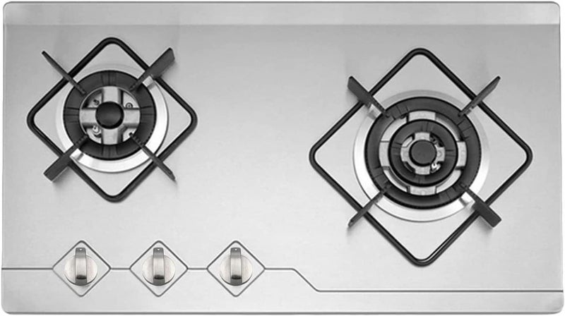 ELECDON Gas Stove Knob, 8pcs Gas Stove Control Knobs Adaptors Oven Switch Cooking Surface Control Locks, Metal Gas Stove Knobs Cooker Oven Hob Control Switch Button Gas Stove on off Knob Replacement - Image 3