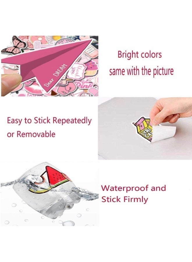 fantasize 50pcs Coffee Stickers Water Bottles Laptop Car Hydroflasks Phone Motorcycle Guitar Skateboard Computer Coffee Cup Vinyl Sticker Waterproof Cute Aesthetic Trendy Decals for Teens Boys Girls Adults - Image 4