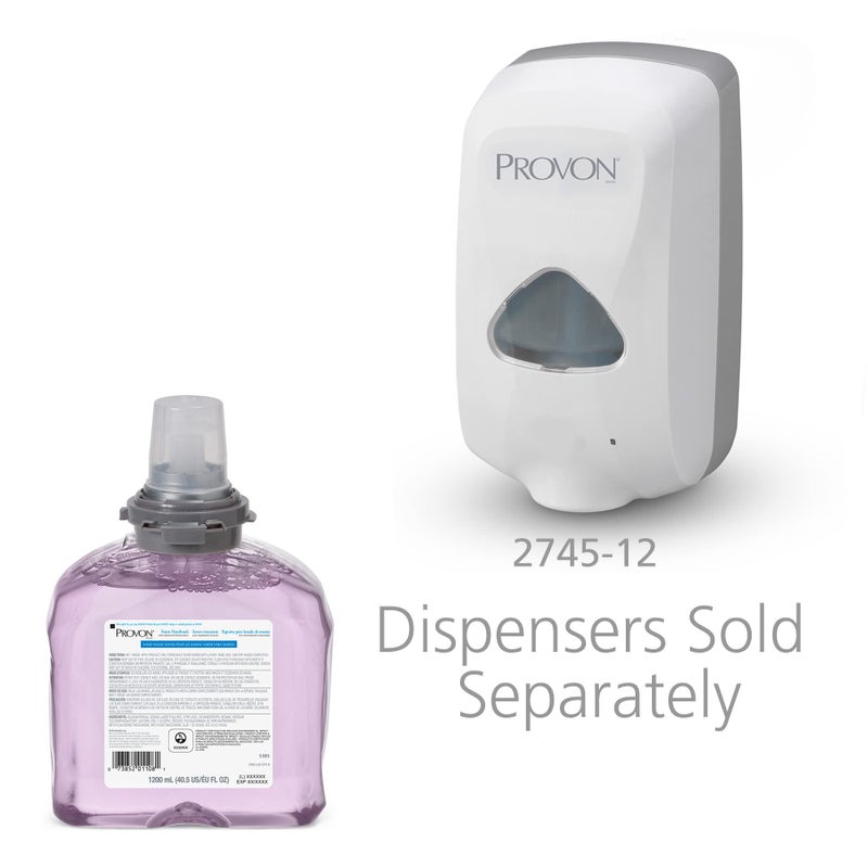 PROVON GOJO PROVON Foaming Handwash with Advanced Moisturizers, Cranberry Fragrance, 1200 mL Foam Hand Soap Refill for PROVON TFX Touch-Free Dispenser (Pack of 2) - 5385-02 - Image 3