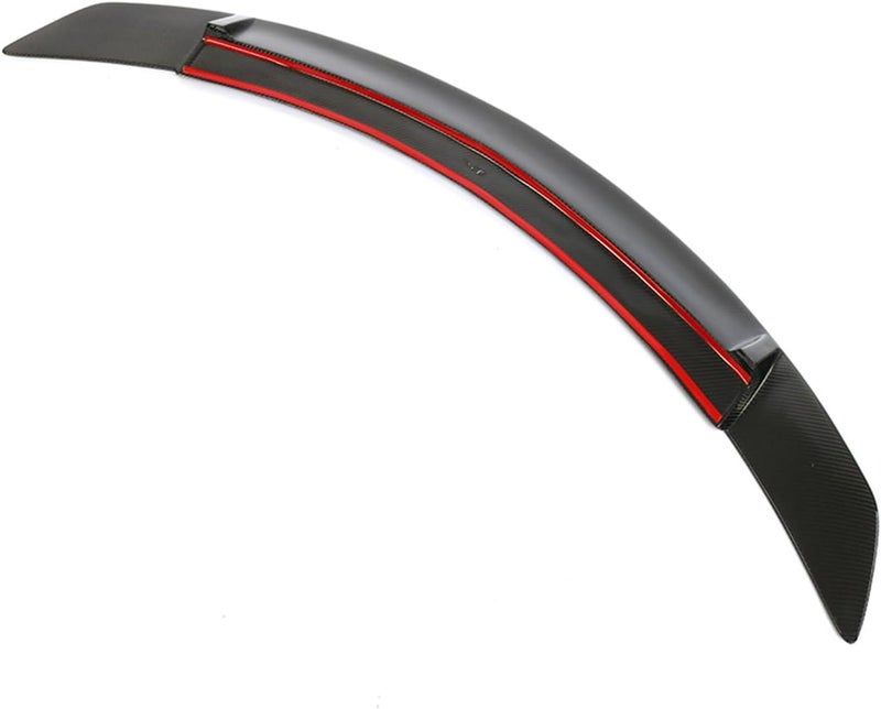 MKVAXR Carbon Fiber Rear Wing Spoiler Lip for Mercedes-Benz C Class W204 Sedan (2007-2013) - Image 3
