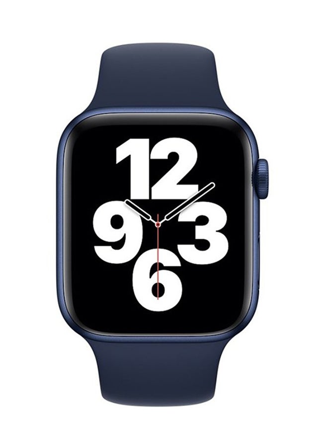 HuHa Replacement Strap Watchband For Apple Watch Series 7 41mm / 6 / SE / 5 / 4 40mm / 3 / 2 / 1 38mm Blue - Image 2