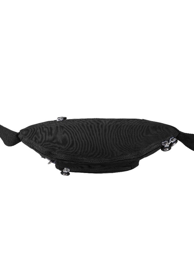 حقيبة خصر – مقاومة للماء، حزام قابل للتعديل، جيوب متعددة – أسود – BSD-KP021