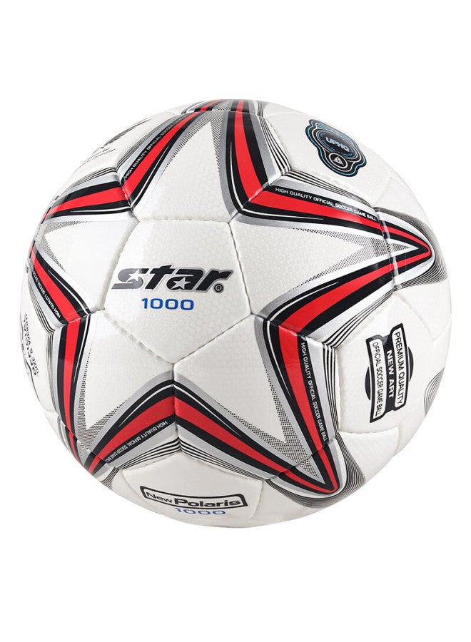 Star 1000 Soccer Ball, Size 4, Youth Standard, Middle School Entrance Exam, World Cup Professional Compeion Training Ball, Pu Hand-sched, Sb374 - Image 1