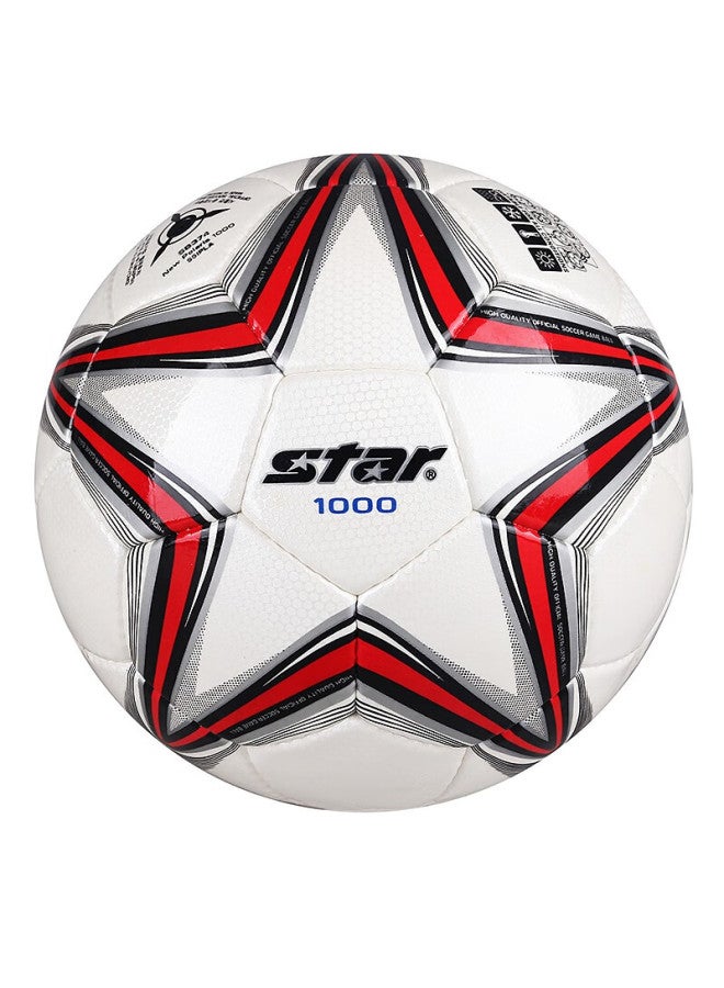 Star 1000 Soccer Ball, Size 4, Youth Standard, Middle School Entrance Exam, World Cup Professional Compeion Training Ball, Pu Hand-sched, Sb374 - Image 2