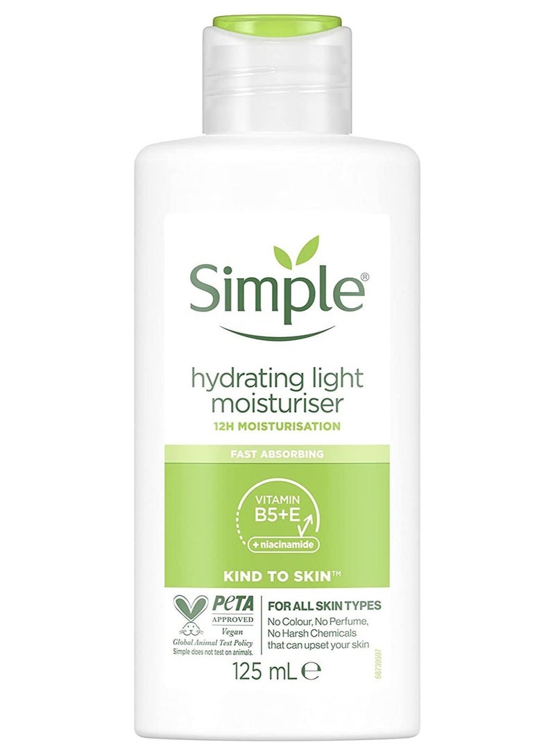 Simple Hydrating Light Daily Face Moisturizer 125Ml - Image 1