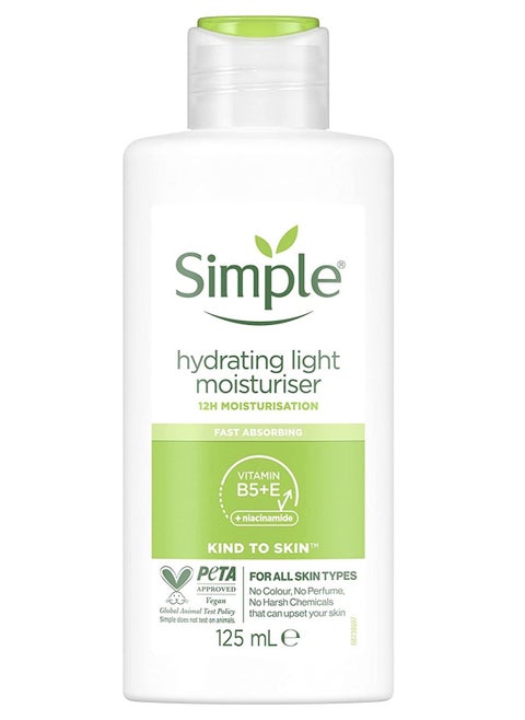 Simple Hydrating Light Daily Face Moisturizer 125Ml