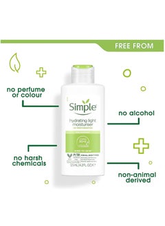 simple Simple Hydrating Light Daily Face Moisturizer 125Ml  - Image 4