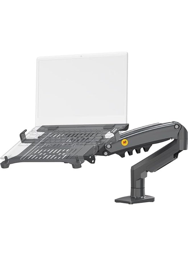 أن بي نورث بايو حامل لابتوب Ergoflex NB F80-FP – قابل للتعديل ويمتص الصدمات – عملي ومتين للاستخدام اليومي في المكتب أو المنزل - Image 1