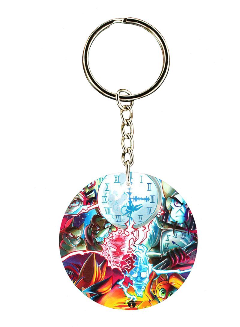 RKN Crash Double Side Printed Keychain