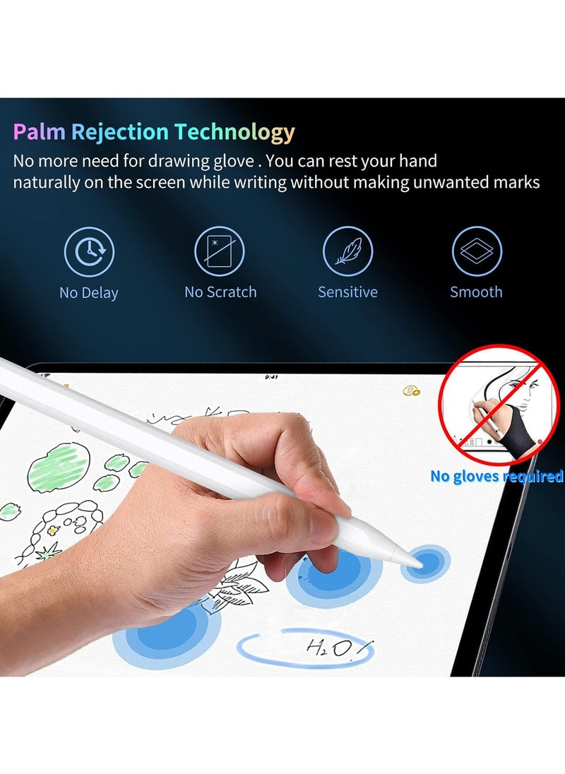 Generic - Stylus Pen for iPad (2018-2022) – Palm Rejection, Tilt Sensitivity, Fast Charge, Magnetic Attachment, Compatible with iPad Pro, Air, Mini & iPad 6-10 Gen - Image 1